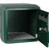 Boite aux lettres Corail B1 Vert mousse porte ouverte
