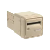 Boite aux lettres Corail B1 Beige 2 portes ouvert