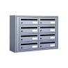 Collective intérieur Essentielle 250 B8 Aluminium blanc