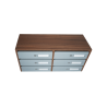 Collective intérieur Compact 250 Acier & Bois B6 Aluminium blanc haut