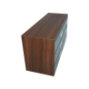 Collective intérieur Compact 250 Acier & Bois B6 Aluminium blanc côté
