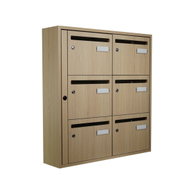 Collective intérieur Essentielle 190 Acier  & Bois B6