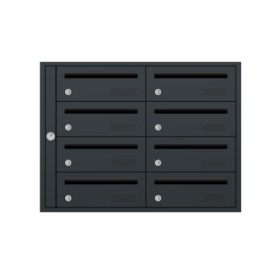 Collective intérieur Essentielle 250 Acier B8 Noir & Gris anthracite