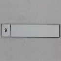 Étiquette gravée pour CORAIL Individuelle